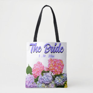 Hydrangea Bouquet, for the Bride  Tote Bag