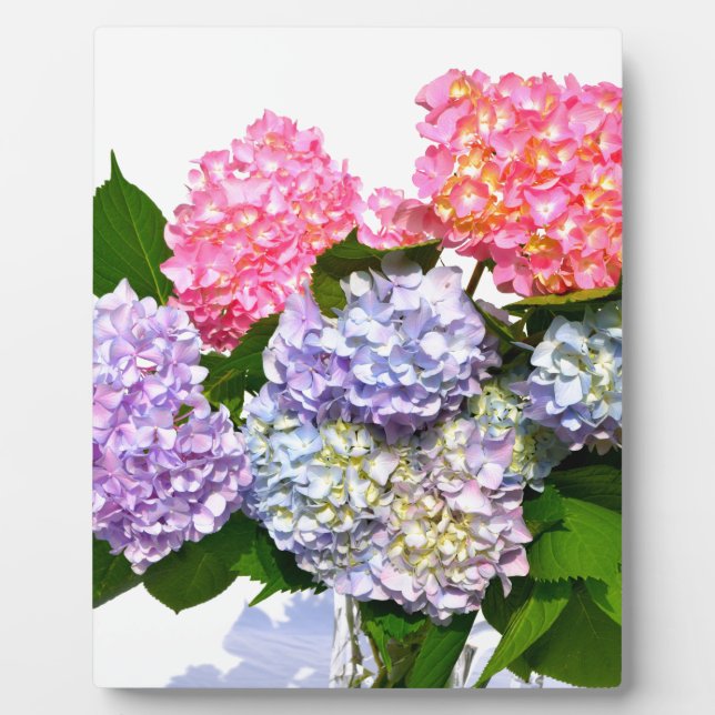 Hydrangea Bouquet Plaque (Front)