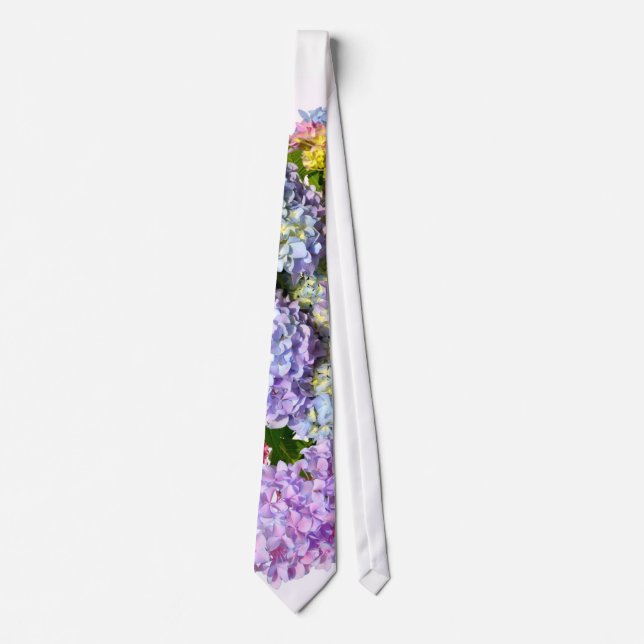 Hydrangea Bouquet Tie (Front)