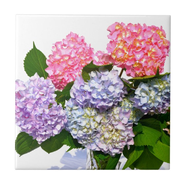 Hydrangea Bouquet Tile (Front)