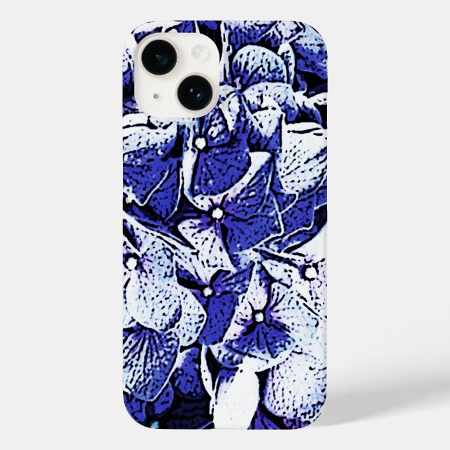Hydrangea Case-Mate iPhone Case (Back)