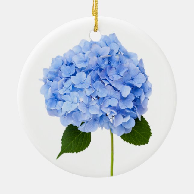 Hydrangea Ceramic Tree Decoration (Back)