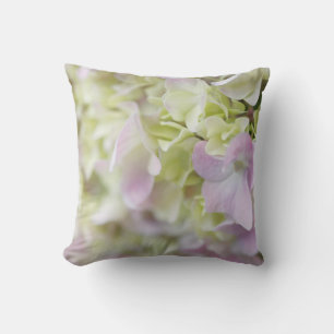 Hydrangea closeup cushion