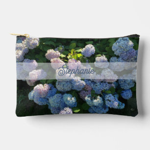Hydrangea Cosmetic Zipper Bag