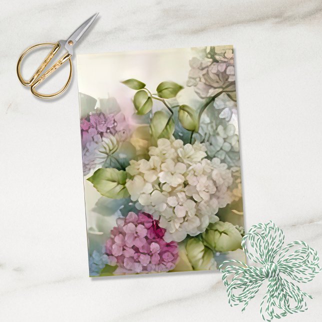 Hydrangea Fairy Garden Tissue Paper (Creator Uploaded)