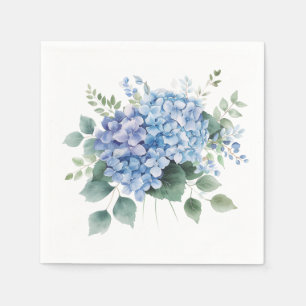 Hydrangea Floral Napkin