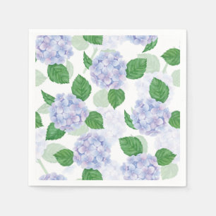 Hydrangea Floral Napkin
