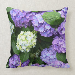 Hydrangea Flower Bouquet Cushion