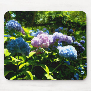 Hydrangea Flower Gel Mouse Pad