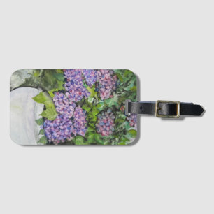 Hydrangea Flower  Luggage Tag