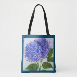 Hydrangea Flower Tote Bag Shopping
