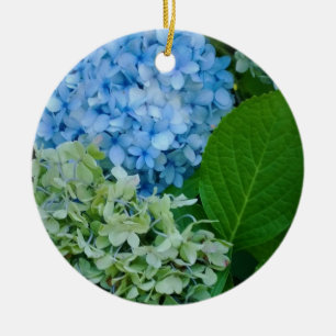 Hydrangea Flowers Ceramic Tree Decoration