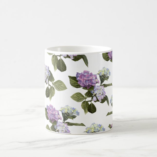 Hydrangea Flowers Coffee Mug (Center)