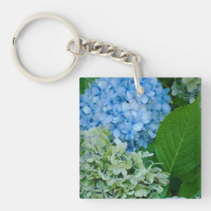 Hydrangea Flowers Key Ring