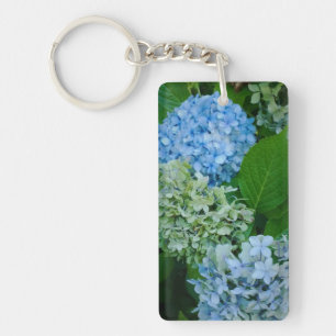 Hydrangea Flowers Key Ring