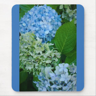 Hydrangea Flowers Mouse Mat