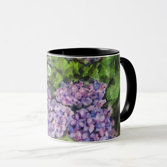 Hydrangea Flowers  Mug (Front Right)