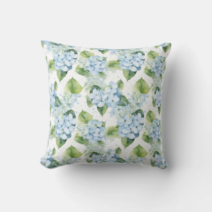 Hydrangea Flowers Pillow