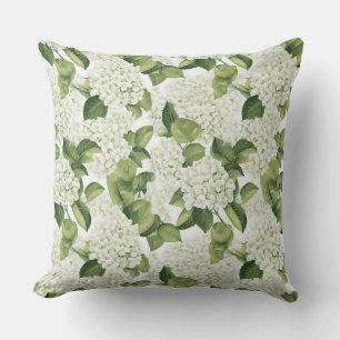 Hydrangea Flowers Pillow
