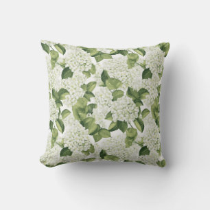 Hydrangea Flowers Pillow