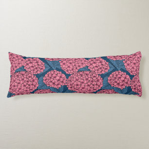 Hydrangea garden body cushion
