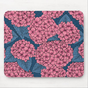 Hydrangea garden mouse mat