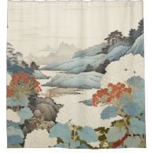 Hydrangea garden painting outdoors.