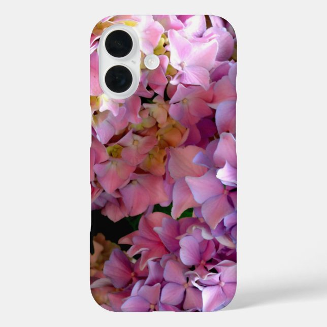 Hydrangea garden, pink, blue, purple floral Case-Mate iPhone case (Back)