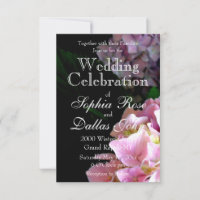 Hydrangea garden, pink, blue, purple floral