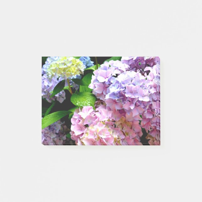 Hydrangea Garden Post-it Notes (Front)