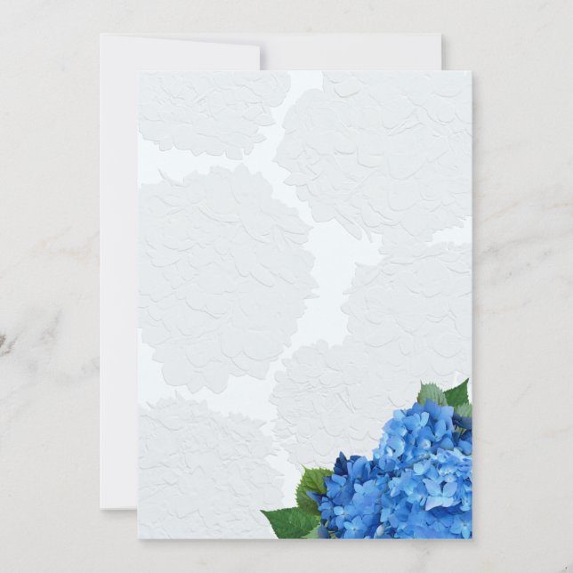 Hydrangea Garden Romance Blank Kraft (Front)