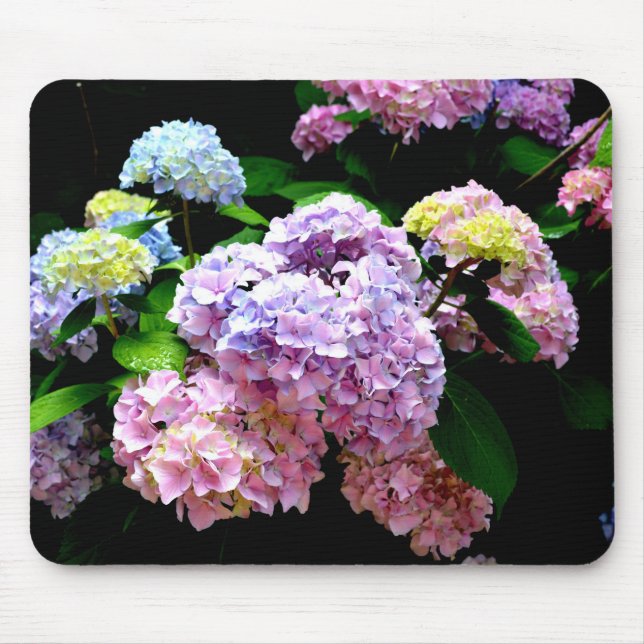 Hydrangea Gardens Mouse Mat (Front)