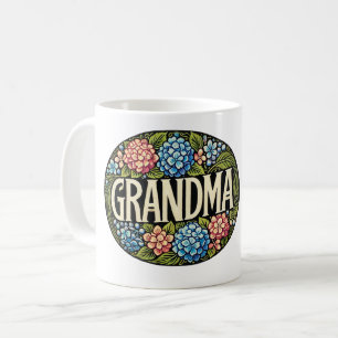 Hydrangea Grandma Coffee Mug