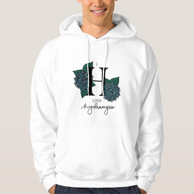 Hydrangea Hoodie (Front)