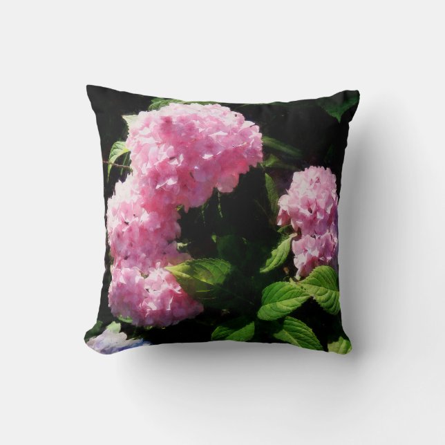 Hydrangea in Sunshine Cushion (Front)