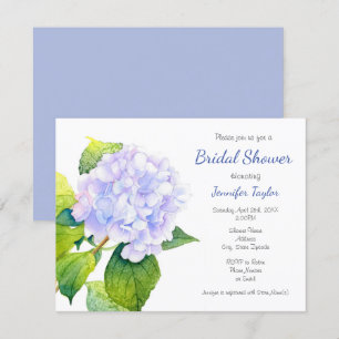 Hydrangea Invitation