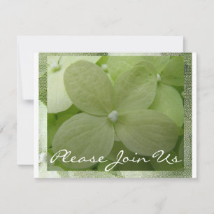 Hydrangea Invitation