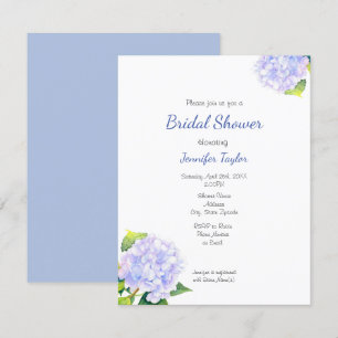 Hydrangea Invitation