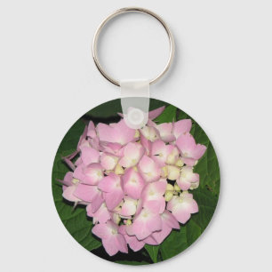 Hydrangea Key Ring