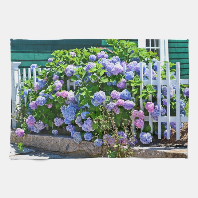 Hydrangea Kitchen Towel (Horizontal)