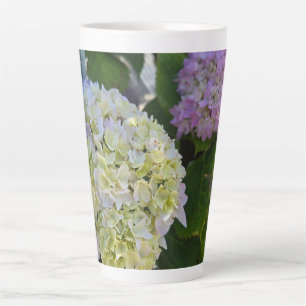 Hydrangea Latte Mug
