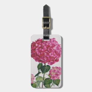 Hydrangea Luggage Tag