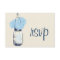 Hydrangea & Mason Jar Wedding RSVP