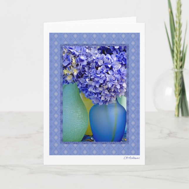 Hydrangea medley IV Card (Front)