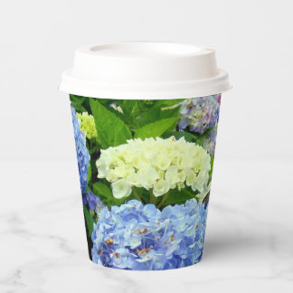 Hydrangea Mix-PAPER PARTY CUPS