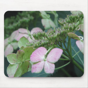 hydrangea mouse mat