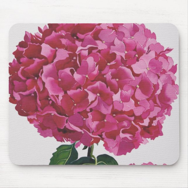 Hydrangea Mouse Mat (Front)