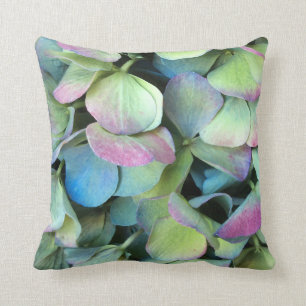 HYDRANGEA Multi-colour petals --- Cushion