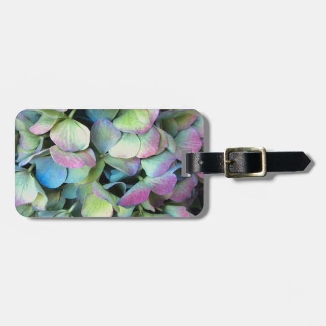 HYDRANGEA  Multi-colour petals --- Luggage Tag (Front Horizontal)