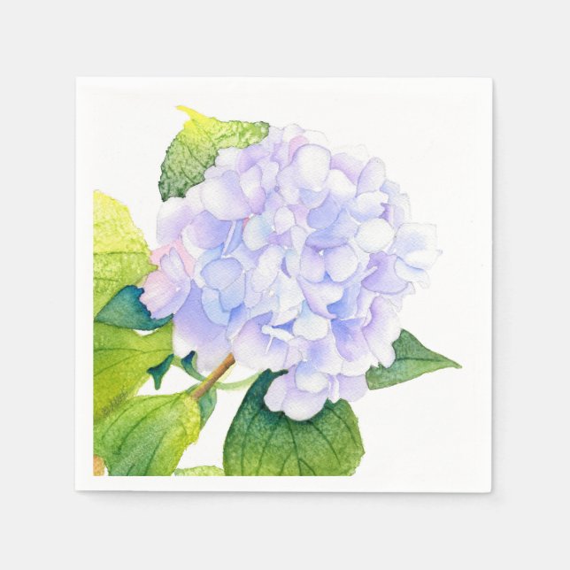 Hydrangea Napkin (Front)